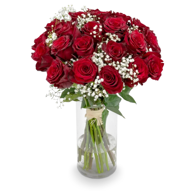 Bouquet of red roses